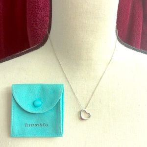 AUTHENTIC Tiffany & Co Floating Heart Necklace